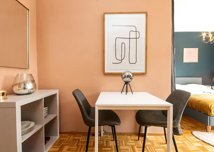 דירה Schickes Boutique-apartment, Zentral In Messe-& Bahnhofsnaehe, Sehr Ruhig & Gratis Parkplatz - Happystay *